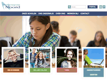 Tablet Screenshot of onderwijsgroepnoord.nl